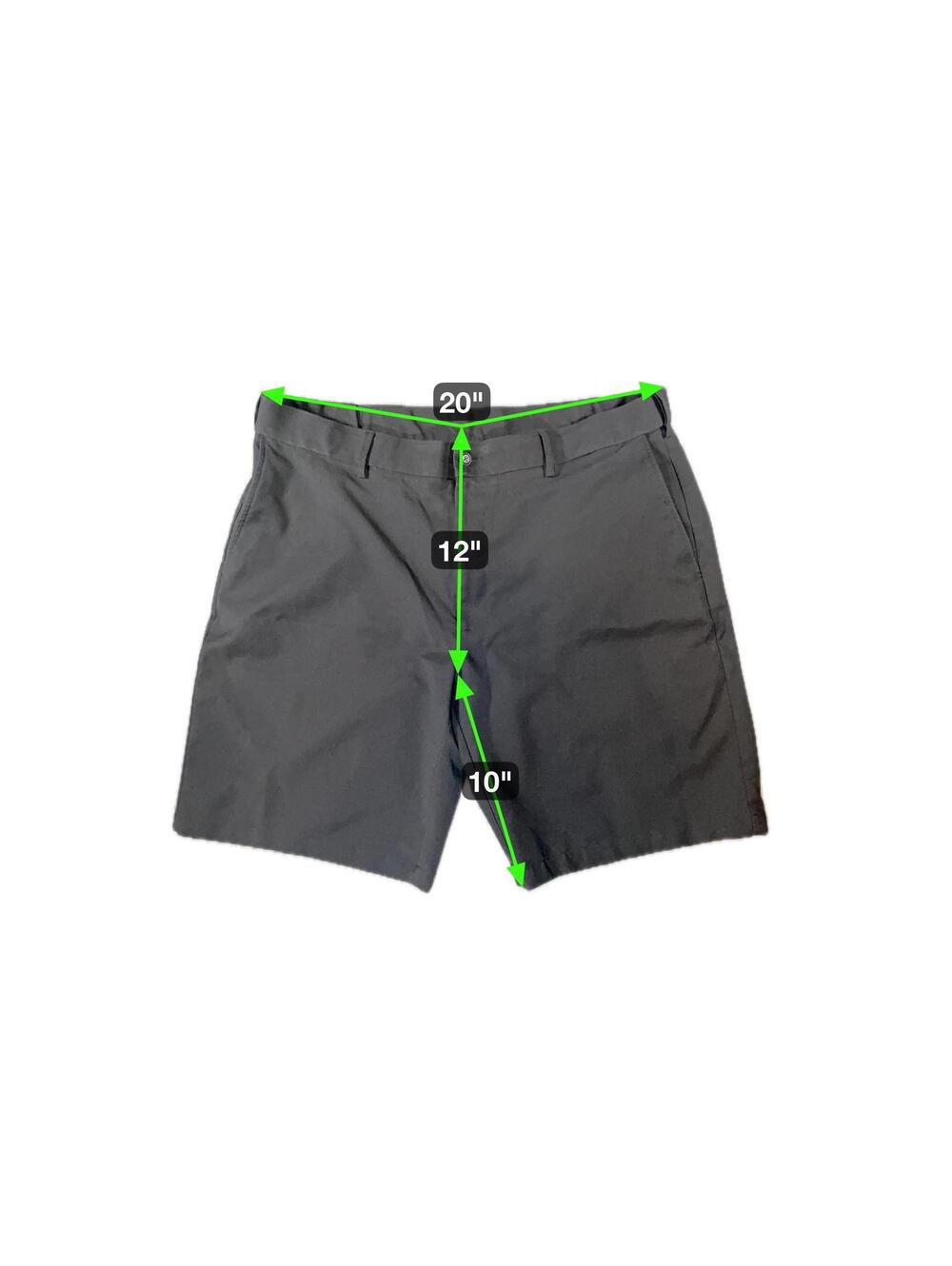 Grand Slam Performance Men's Casual Golf Shorts Black - Size 40 - Picture 2 of 5